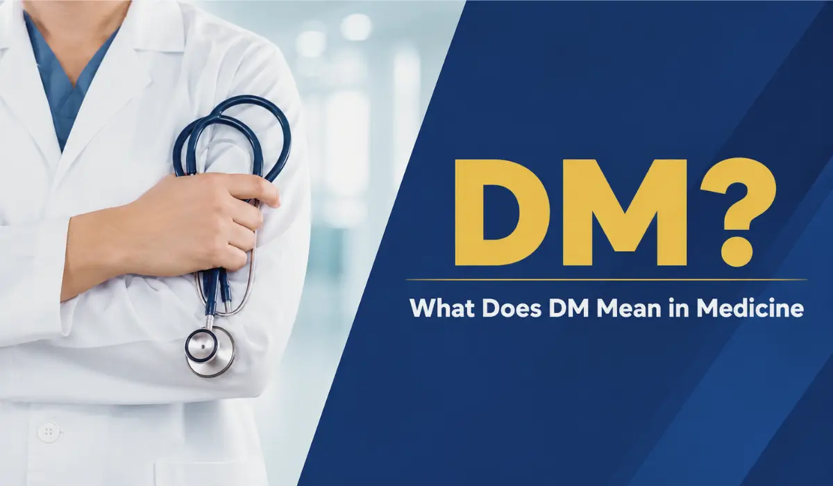 what does dm mean in medicine